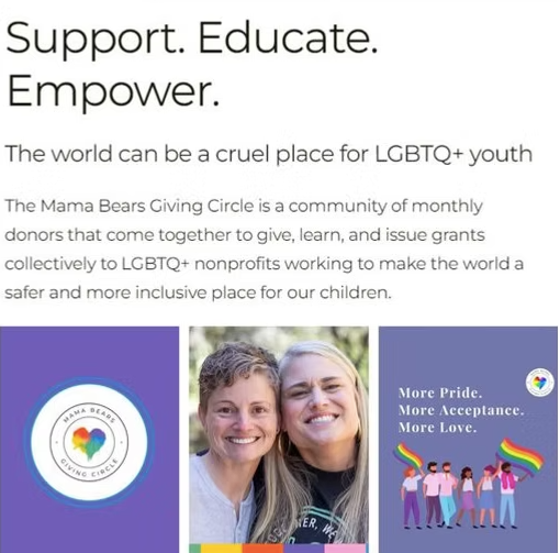 real mama bears giving circle lgbtq